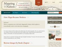 Tablet Screenshot of mappingthenation.com